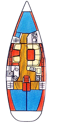 Yachtcharteer Jeanneau Sun Odyssey 40.3 „Larus“
