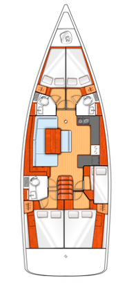 Yachtcharteer Beneteau 48 Oceanis „Bordeaux“