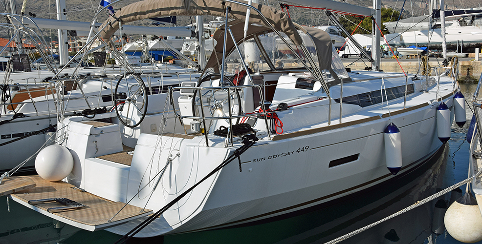 Yachtcharter Sun Odyssey 449 „Beaujolais“