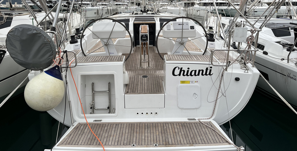 Yachtcharter Hanse 458 „Chianti“